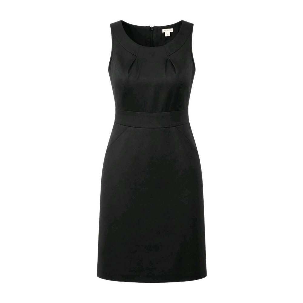J Crew Sheath Dress Sz 6 Petite Wool Blend Little Black Dress Career Cocktail‎